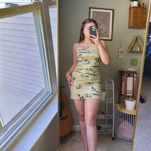 Shannon Marie hibiscus dress